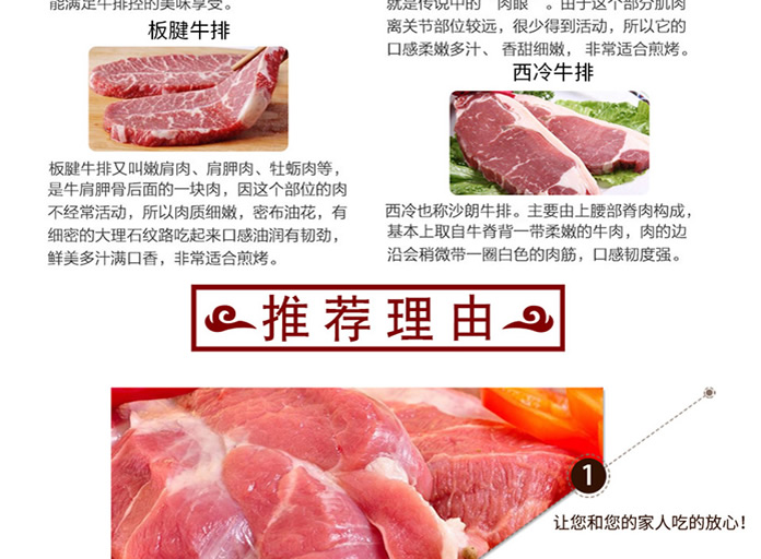 中粮家佳康澳洲进口牛排卡